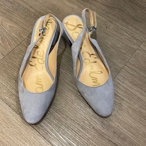 New same Edelman sling back kitten heel